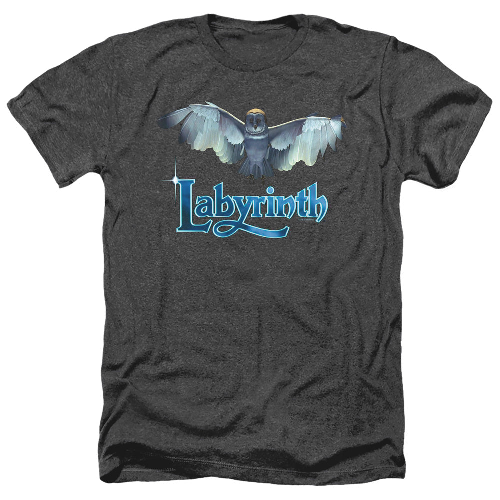 Labyrinth Title Sequence Men's 30/1 Heather 60 40 Poly Short-Sleeve T-Shirt