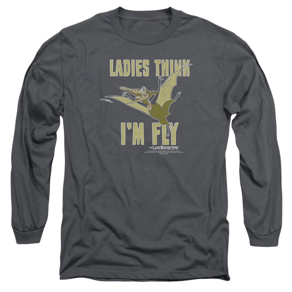 Land Before Time I'm Fly Men's 18/1 Cotton Long-Sleeve T-Shirt