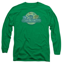 Land Before Time Retro Logo Men's 18/1 Cotton Long-Sleeve T-Shirt