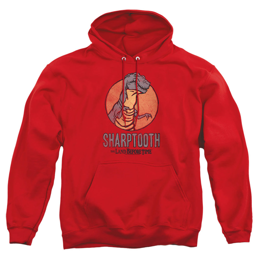 Land Before Time Sharptooth Men's Pull-Over 75 25 Poly Hoodie