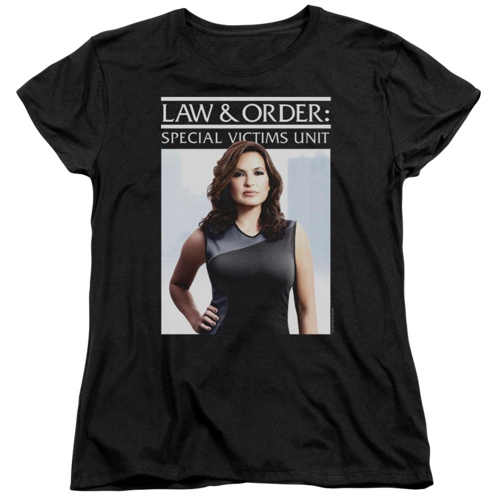 Law And Order SVU Behind Closed Doors Women's 18/1 Cotton Short-Sleeve T-Shirt