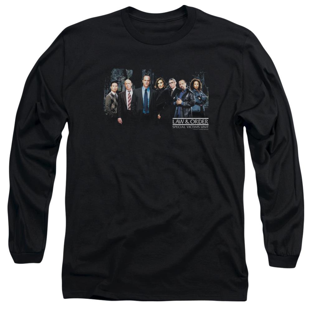Law And Order SVU Cast Men's 18/1 Cotton Long-Sleeve T-Shirt
