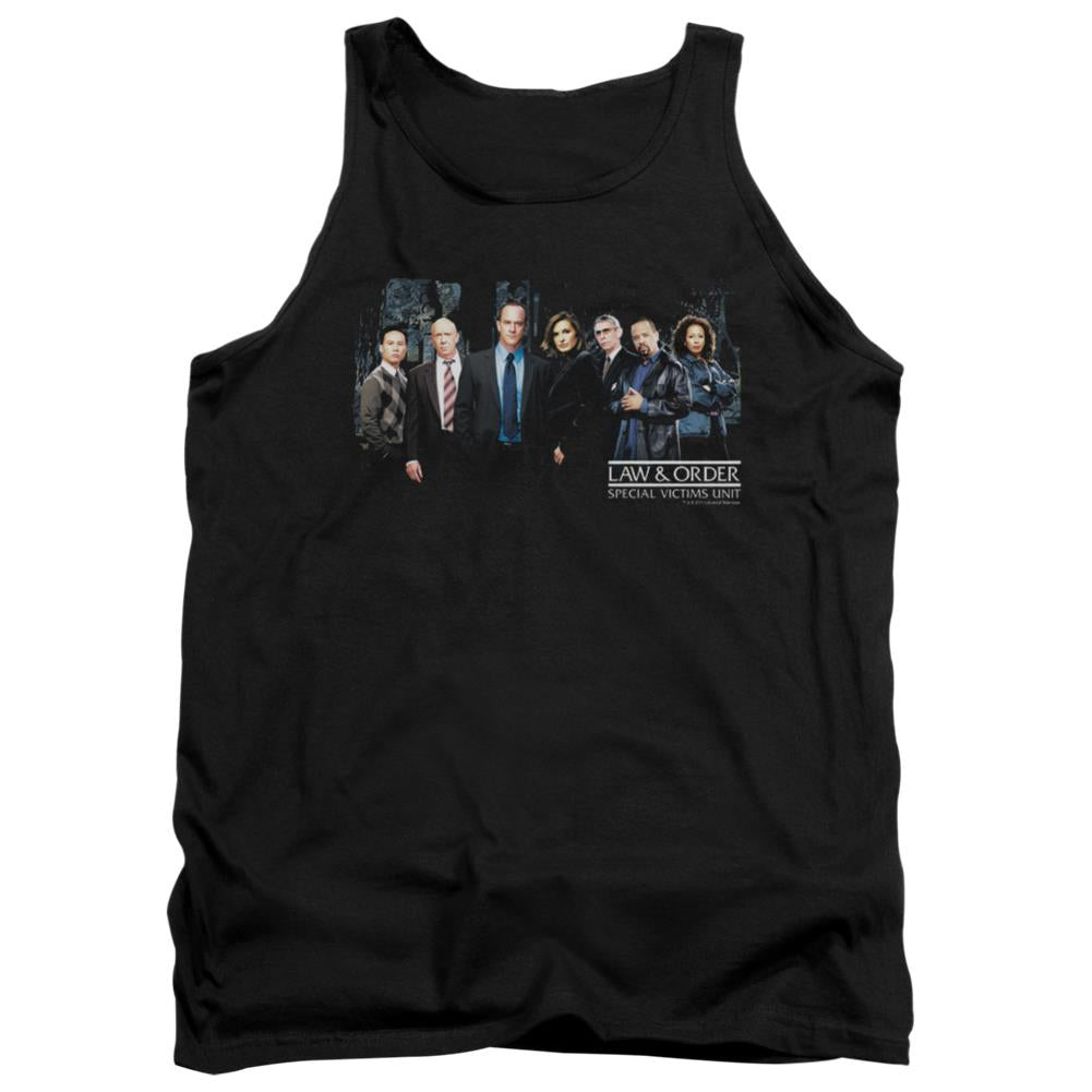 Law And Order SVU Cast Men's 18/1 Cotton Tank Top