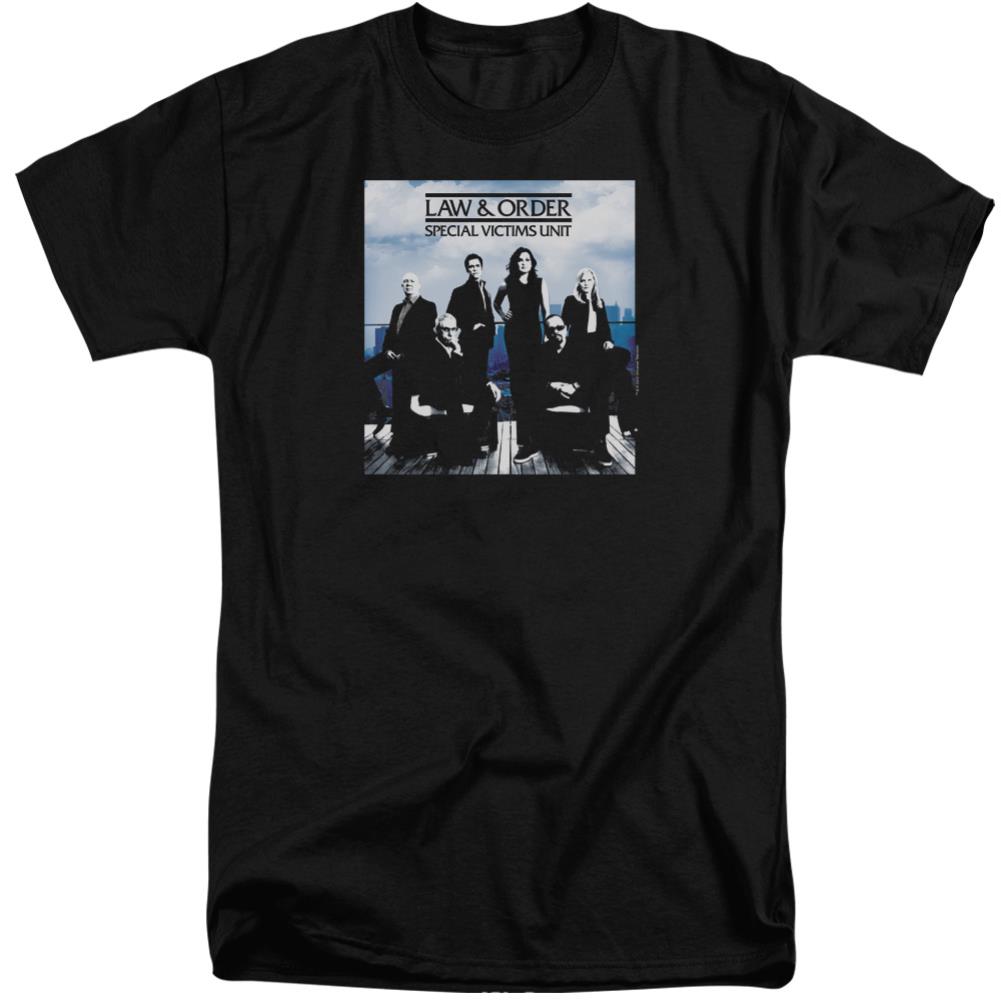 Law And Order SVU Crew 13 Men's 18/1 Tall Cotton Short-Sleeve T-Shirt