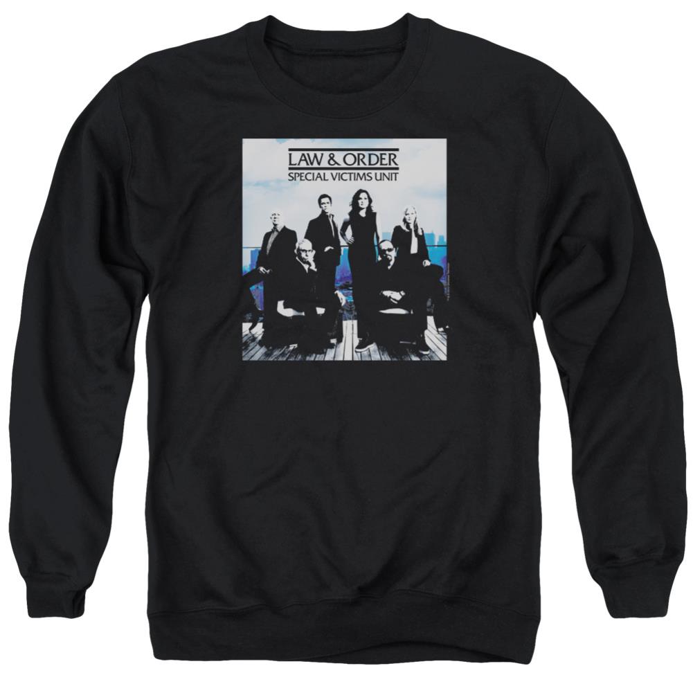 Law And Order SVU Crew 13 Men's Crewneck 50 50 Poly Long-Sleeve T-Shirt