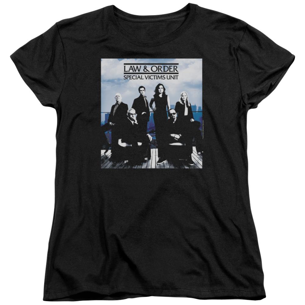 Law And Order SVU Crew 13 Women's 18/1 Cotton Short-Sleeve T-Shirt
