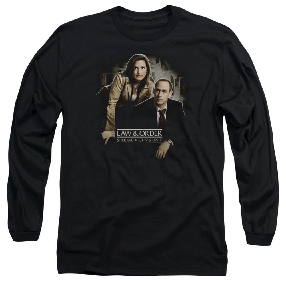 Law And Order SVU Helping Victims Men's 18/1 Cotton Long-Sleeve T-Shirt