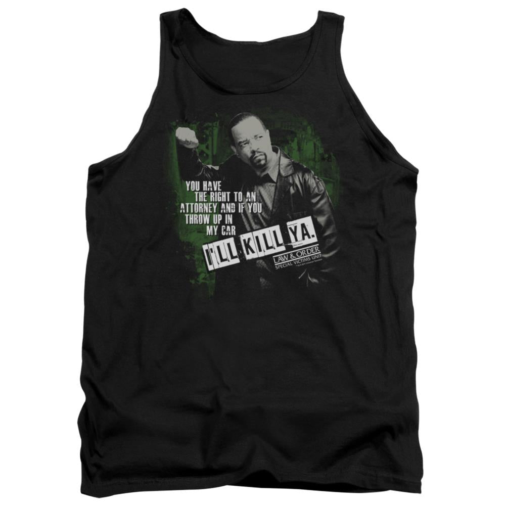 Law And Order SVU I'll Kill Ya Men's 18/1 Cotton Tank Top