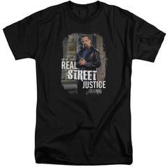 Law And Order SVU Street Justice Men's 18/1 Tall Cotton Short-Sleeve T-Shirt