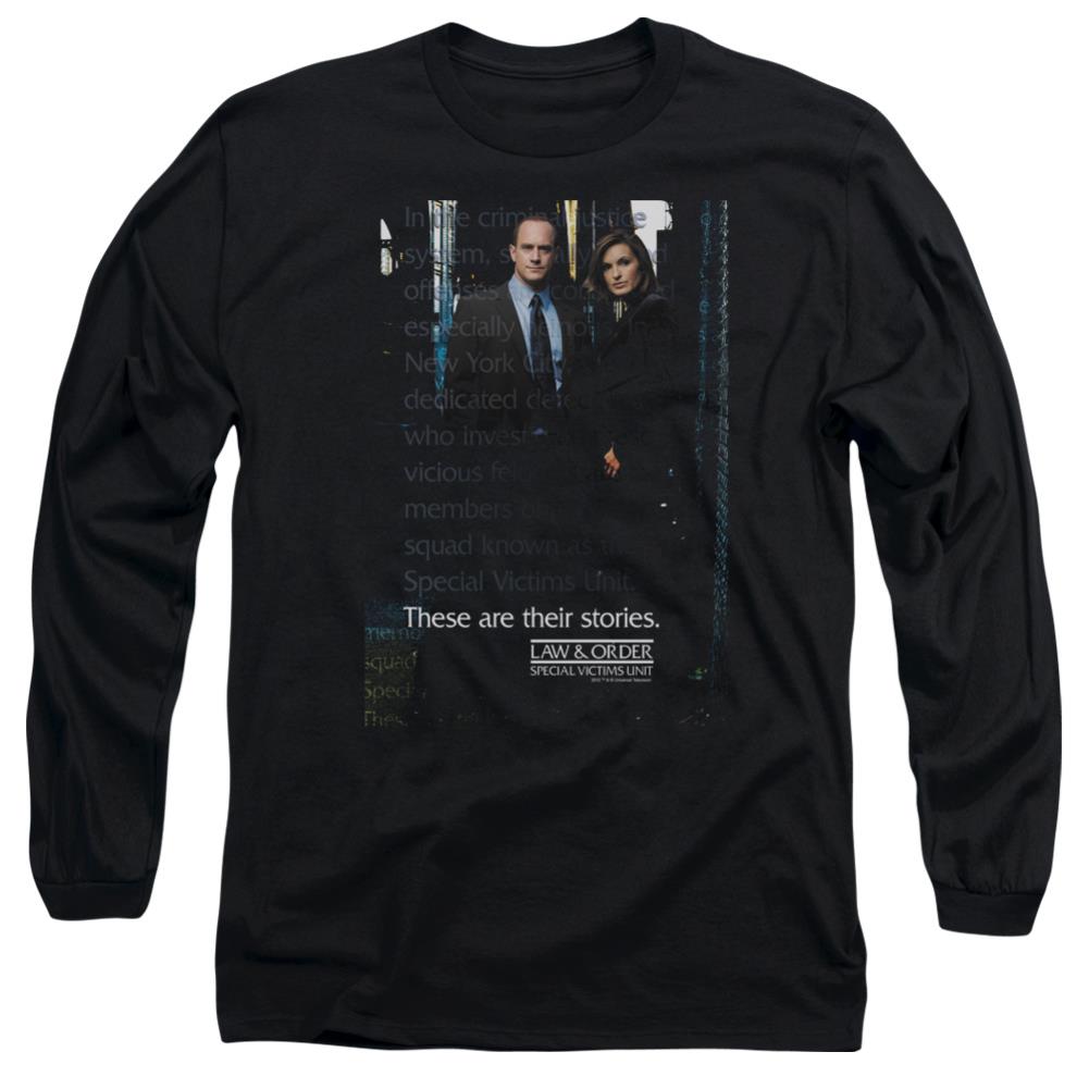 Law And Order SVU SVU Men's 18/1 Cotton Long-Sleeve T-Shirt