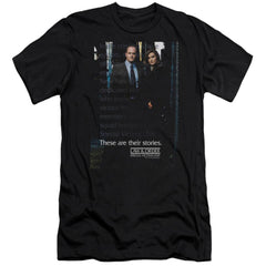 Law And Order SVU SVU Men's Ultra-Soft 30/1 Cotton Slim Short-Sleeve T-Shirt