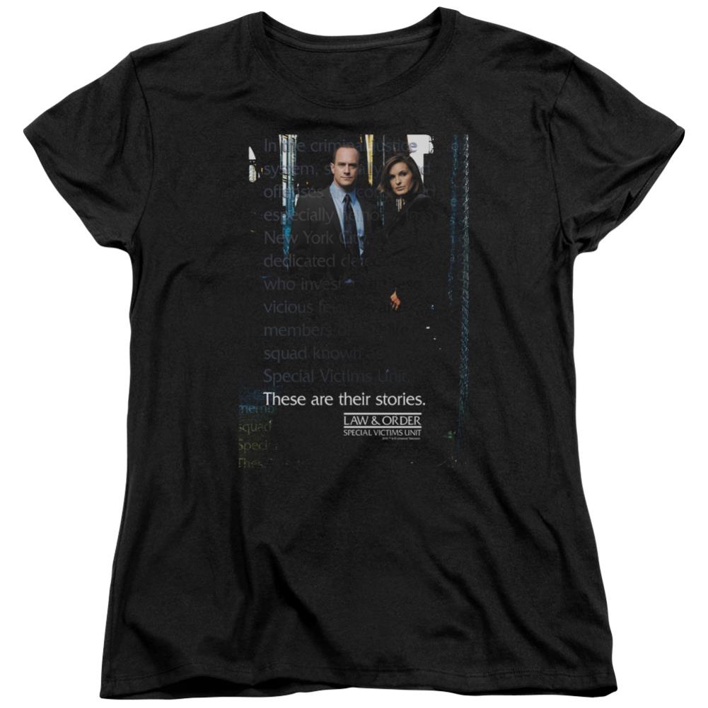Law And Order SVU SVU Women's 18/1 Cotton Short-Sleeve T-Shirt