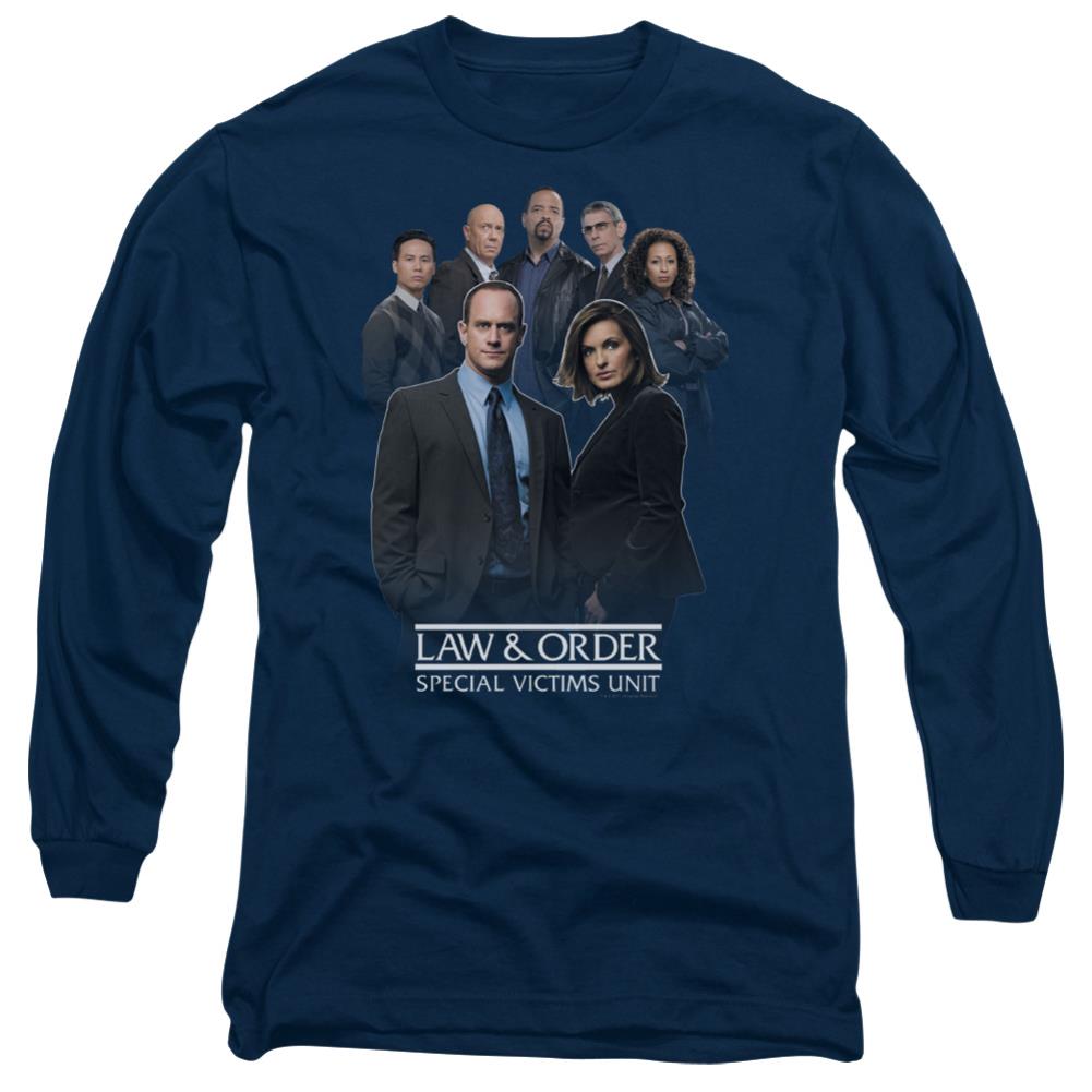 Law And Order SVU Team Men's 18/1 Cotton Long-Sleeve T-Shirt