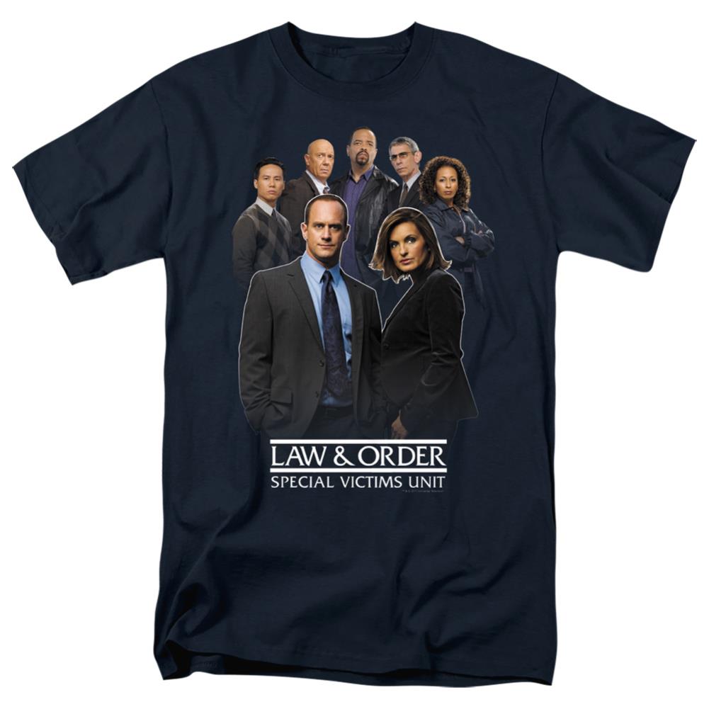 Law And Order SVU Team Men's 18/1 Cotton Short-Sleeve T-Shirt