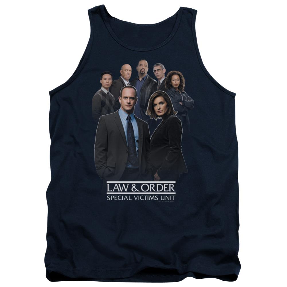 Law And Order SVU Team Men's 18/1 Cotton Tank Top