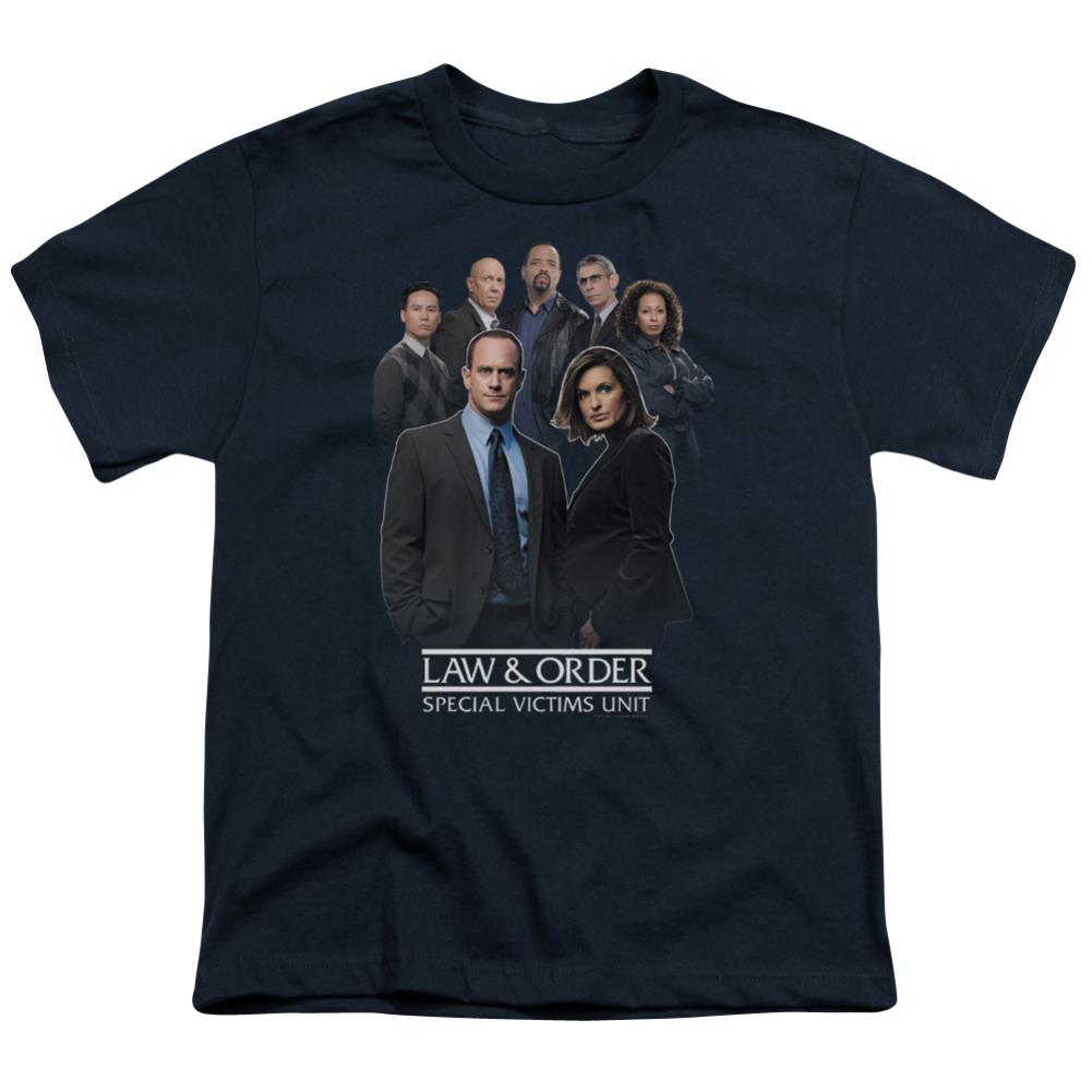 Law And Order SVU Team Youth 18/1 100% Cotton Short-Sleeve T-Shirt
