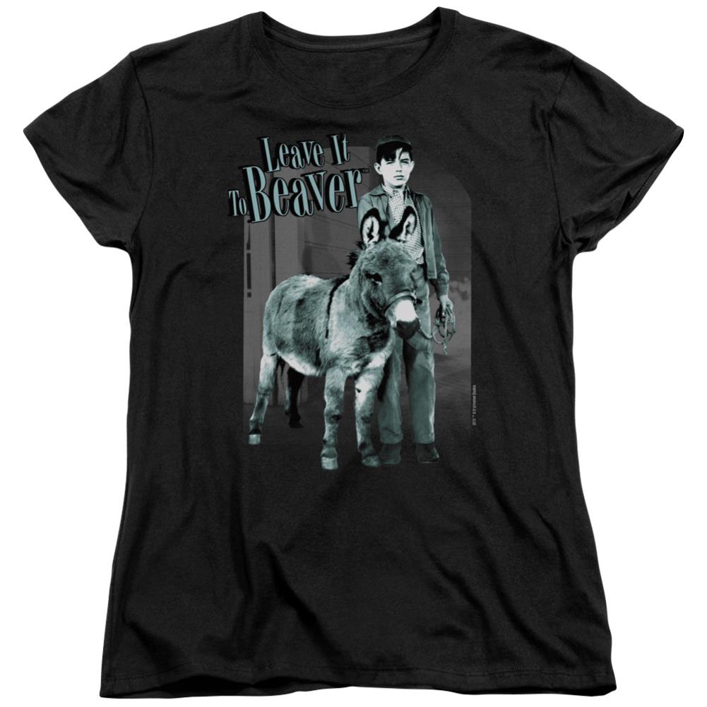 Leave It To Beaver Up To Something Women's 18/1 Cotton Short-Sleeve T-Shirt