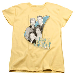 Leave It To Beaver Wholesome Family Women's 18/1 Cotton Short-Sleeve T-Shirt
