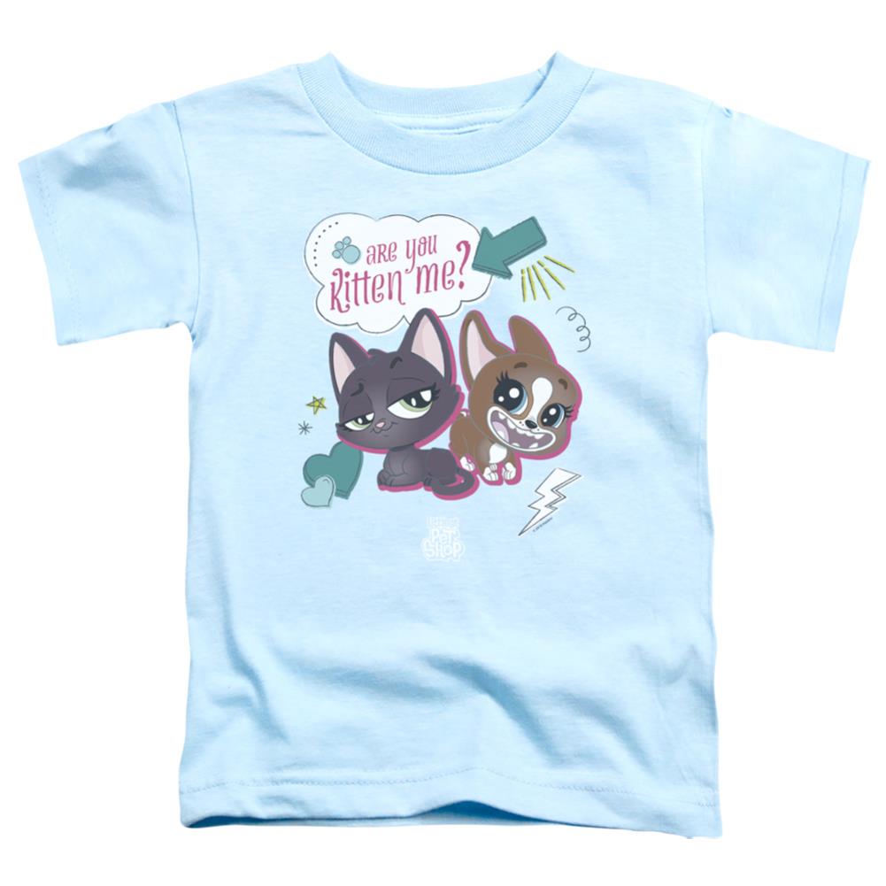 Littlest Pet Shop Are You Kitten Me Toddler 18/1 Cotton Short-Sleeve T-Shirt