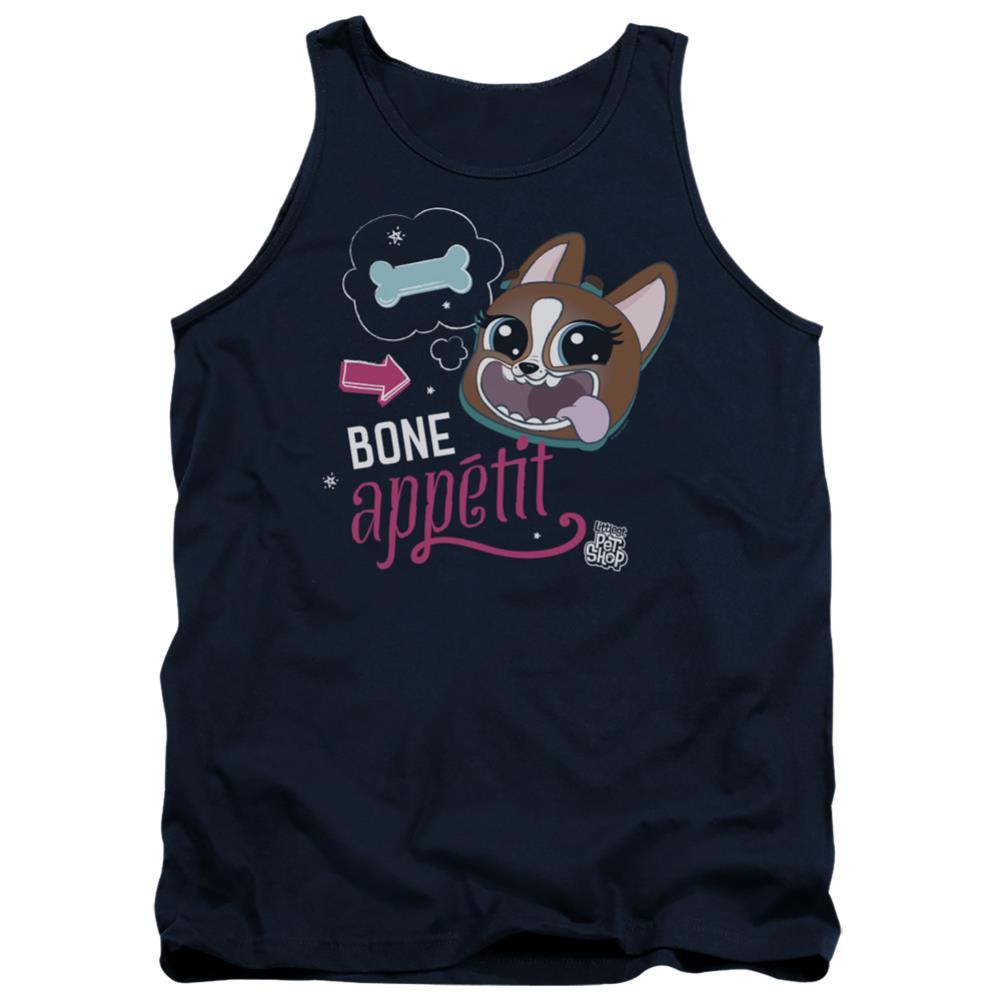 Littlest Pet Shop Bone Appetit Men's 18/1 Cotton Tank Top