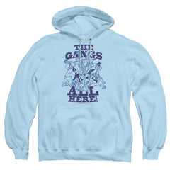 Looney Tunes Blue Gang Men's Pull-Over 75 25 Poly Hoodie