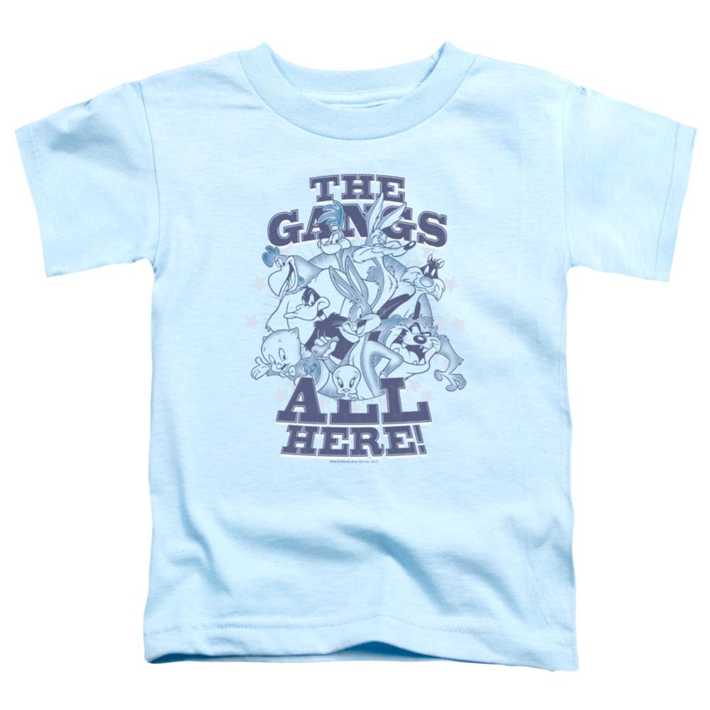 Looney Tunes Blue Gang Toddler 18/1 Cotton Short-Sleeve T-Shirt