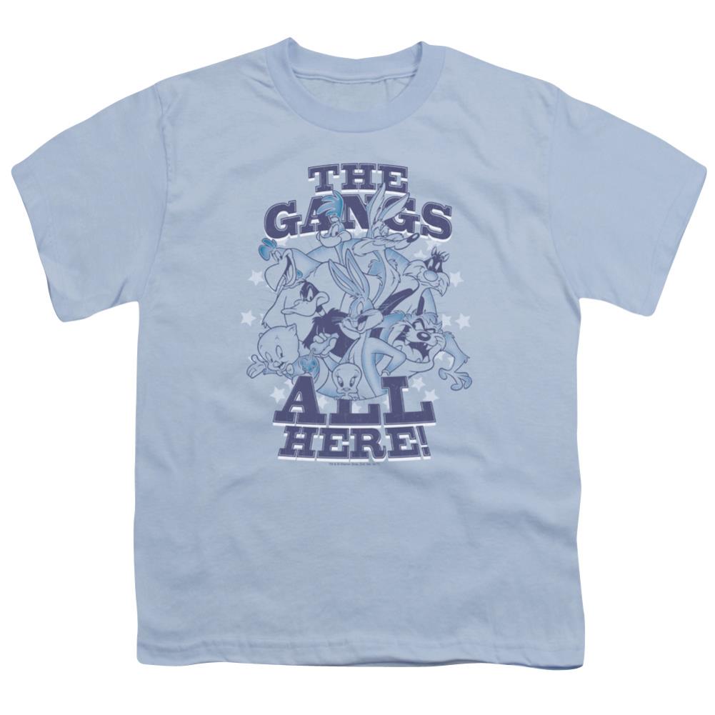 Looney Tunes Blue Gang Youth 18/1 100% Cotton Short-Sleeve T-Shirt
