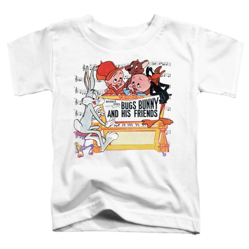 Looney Tunes Bugs And Friends Toddler 18/1 Cotton Short-Sleeve T-Shirt