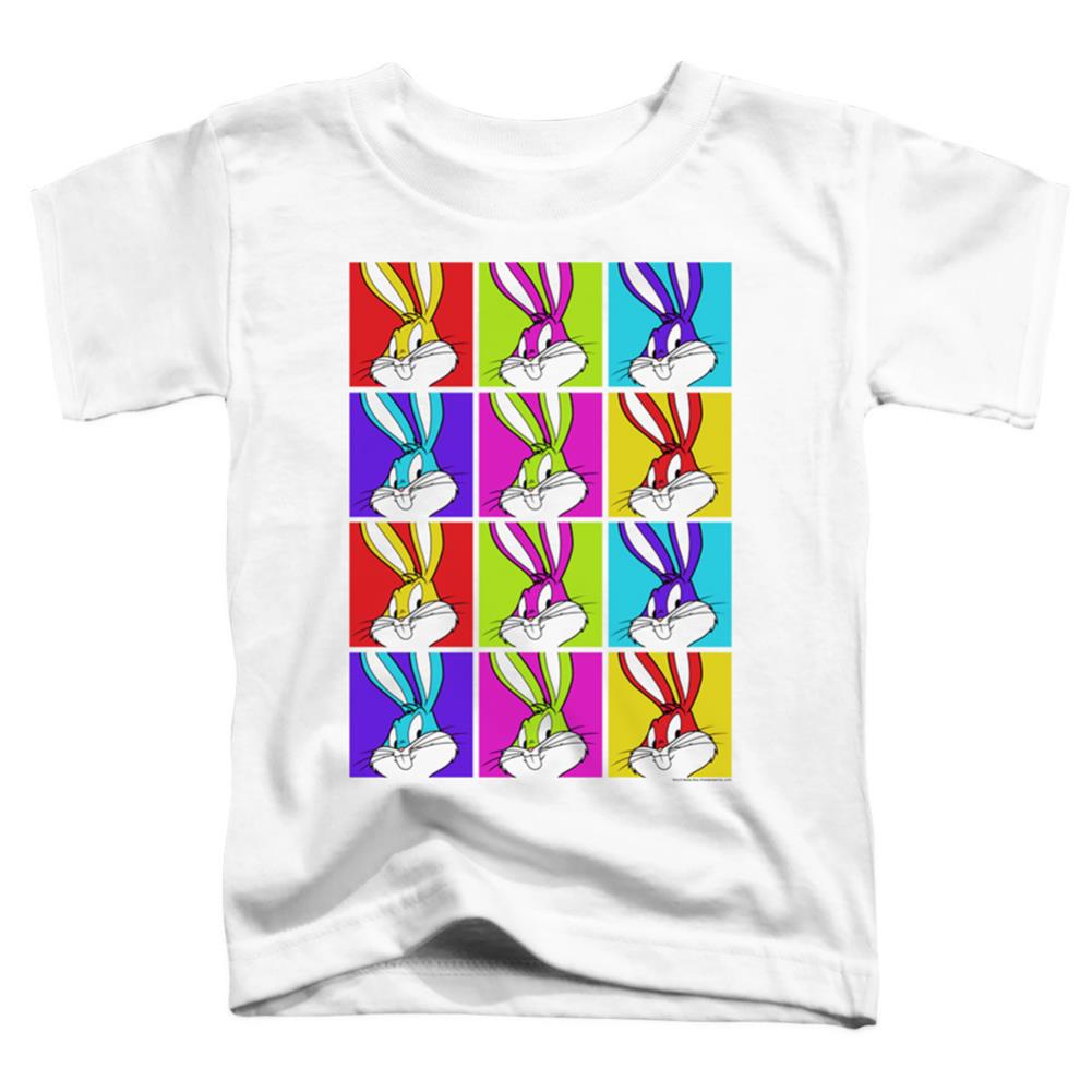 Looney Tunes Bugs Tiles Toddler 18/1 Cotton Short-Sleeve T-Shirt