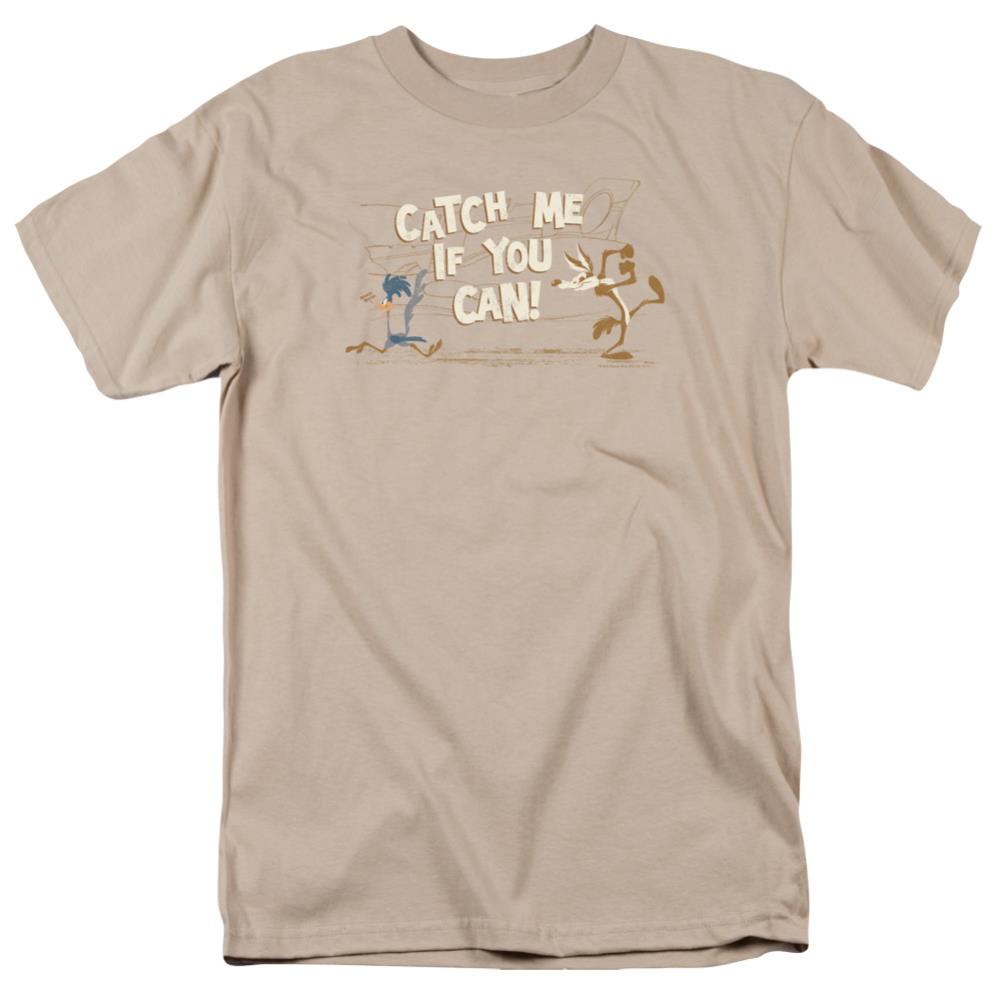 Looney Tunes Catch Me Men's 18/1 Cotton Short-Sleeve T-Shirt