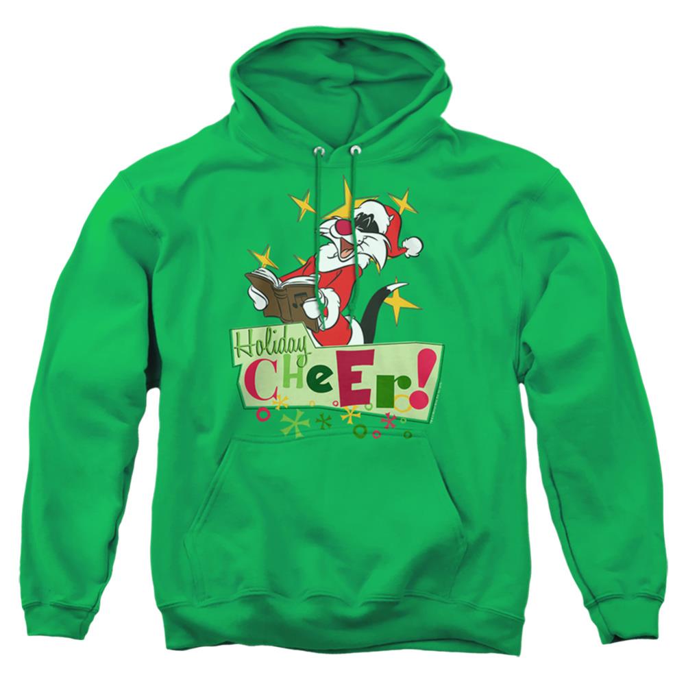 Looney Tunes Cheer Sylvester Men's Pull-Over 75 25 Poly Hoodie