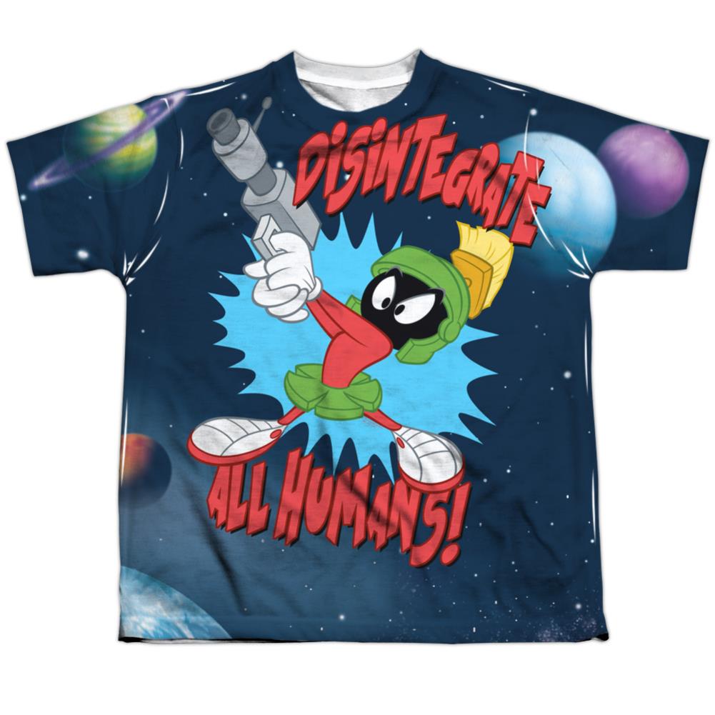 Looney Tunes Disintegrate Youth Regular Fit Poly Short-Sleeve T-Shirt