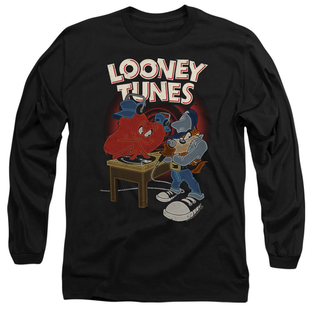 Looney Tunes DJ Looney Tunes Men's 18/1 Cotton Long-Sleeve T-Shirt