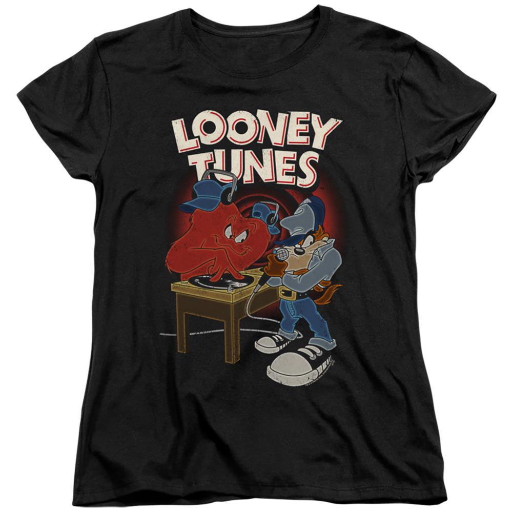 Looney Tunes DJ Looney Tunes Women's 18/1 Cotton Short-Sleeve T-Shirt