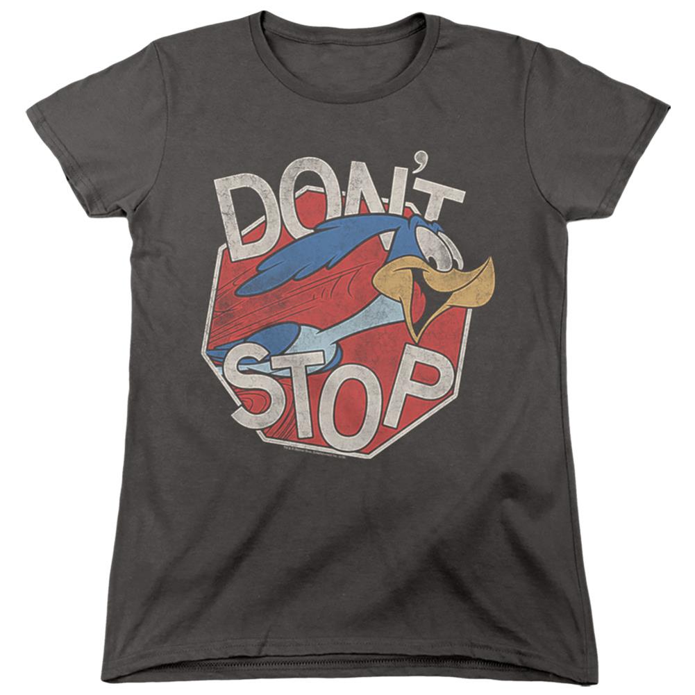 Looney Tunes Don't Stop Women's 18/1 Cotton Short-Sleeve T-Shirt