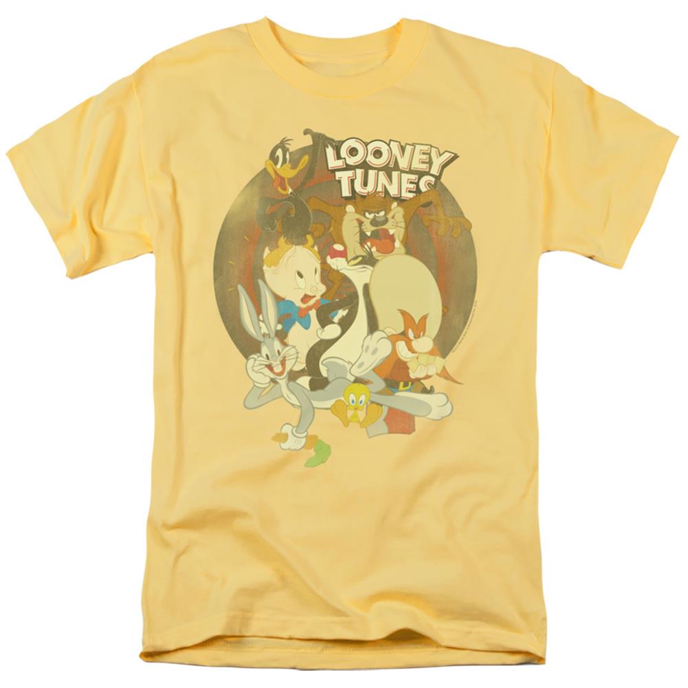 Looney Tunes Gang's All Here Men's 18/1 Cotton Short-Sleeve T-Shirt