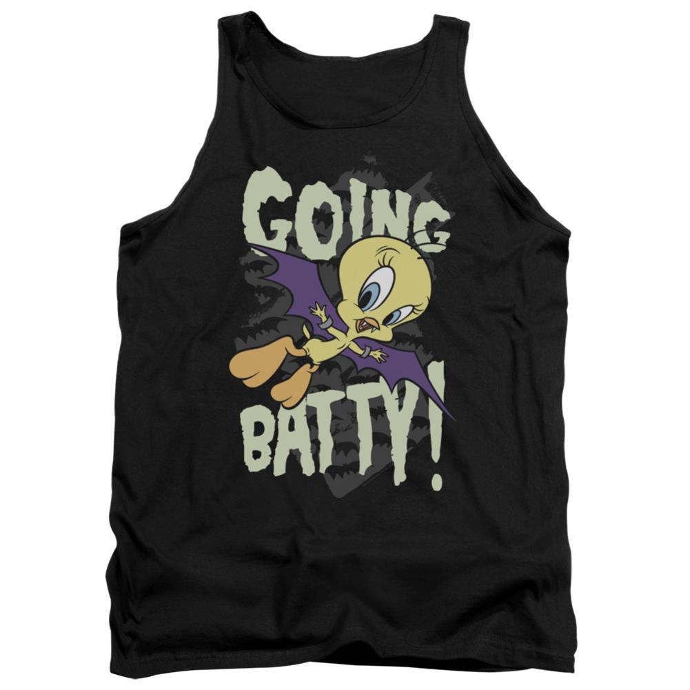 Looney Tunes Going Batty Men's 18/1 Cotton Tank Top