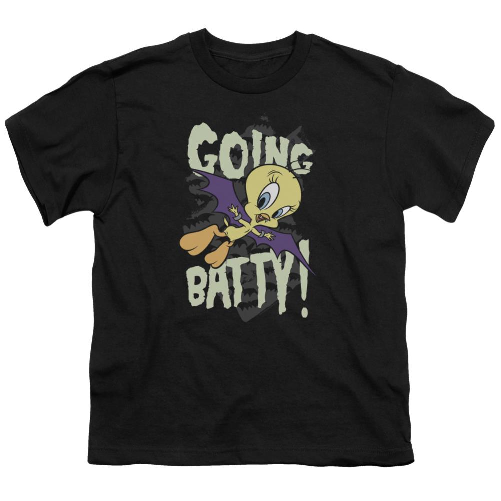 Looney Tunes Going Batty Youth 18/1 100% Cotton Short-Sleeve T-Shirt