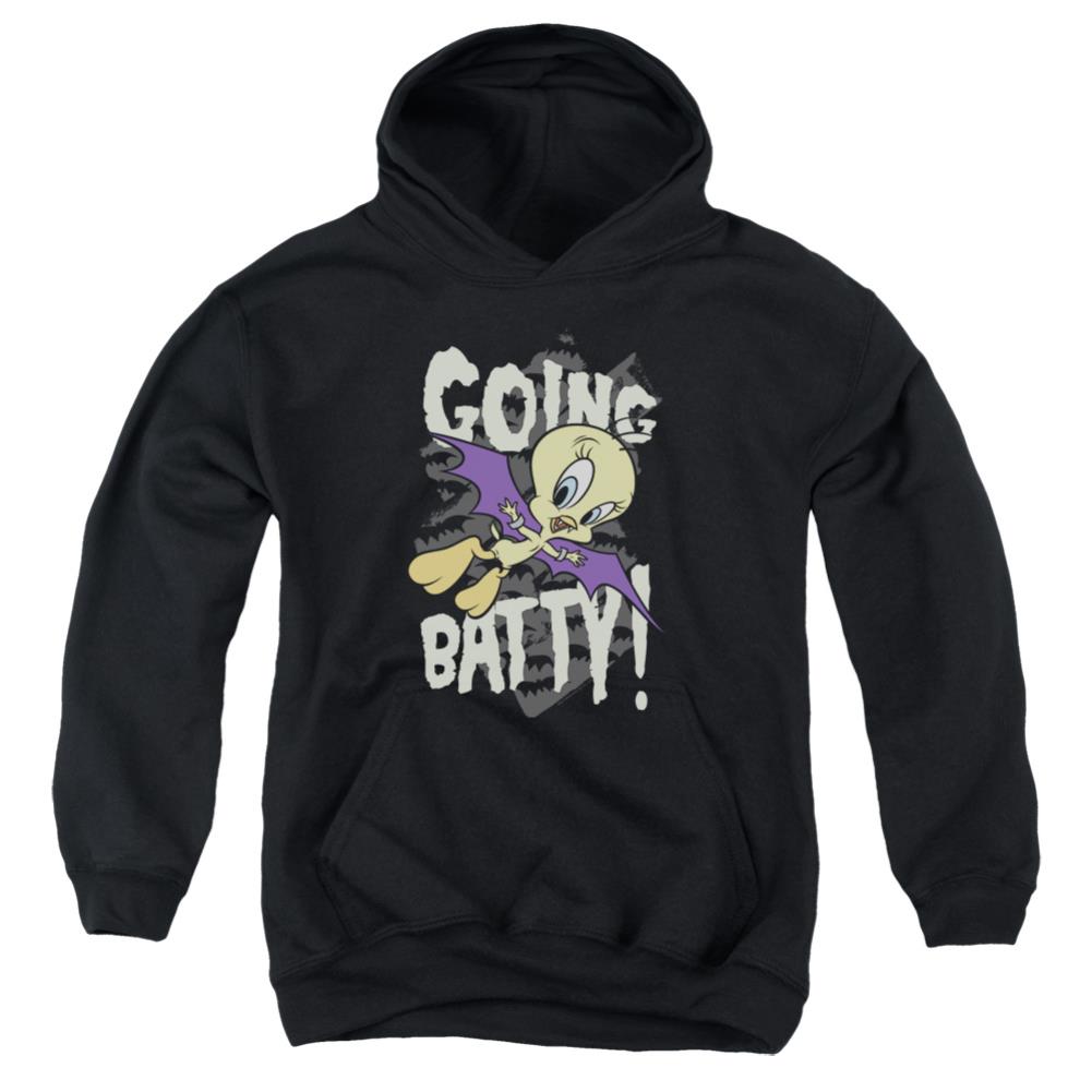 Looney Tunes Going Batty Youth Cotton Poly Pull-Over Hoodie