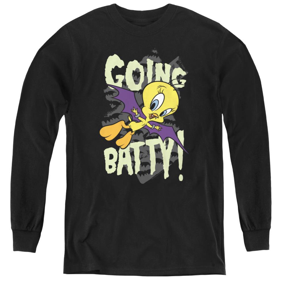 Looney Tunes Going Batty Youth Long-Sleeve T-Shirt