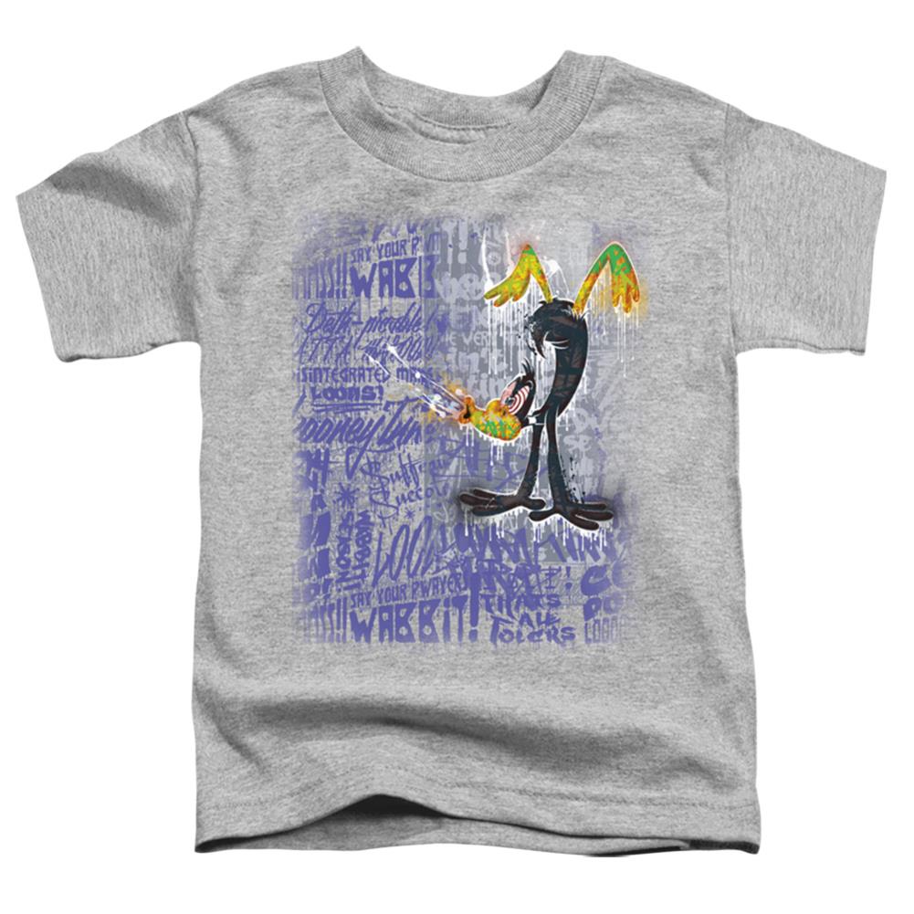 Looney Tunes Graffiti Duck Toddler 18/1 Cotton Short-Sleeve T-Shirt