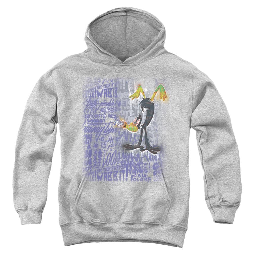 Looney Tunes Graffiti Duck Youth Cotton Poly Pull-Over Hoodie