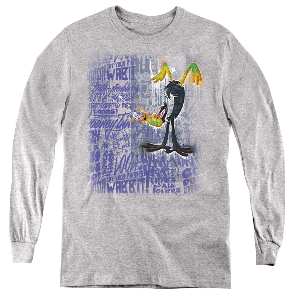Looney Tunes Graffiti Duck Youth Long-Sleeve T-Shirt