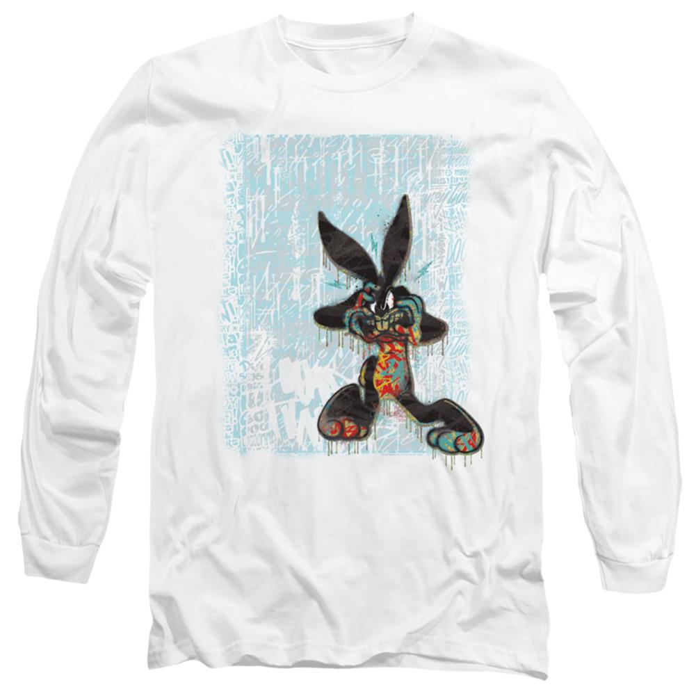 Looney Tunes Graffiti Rabbit Men's 18/1 Cotton Long-Sleeve T-Shirt