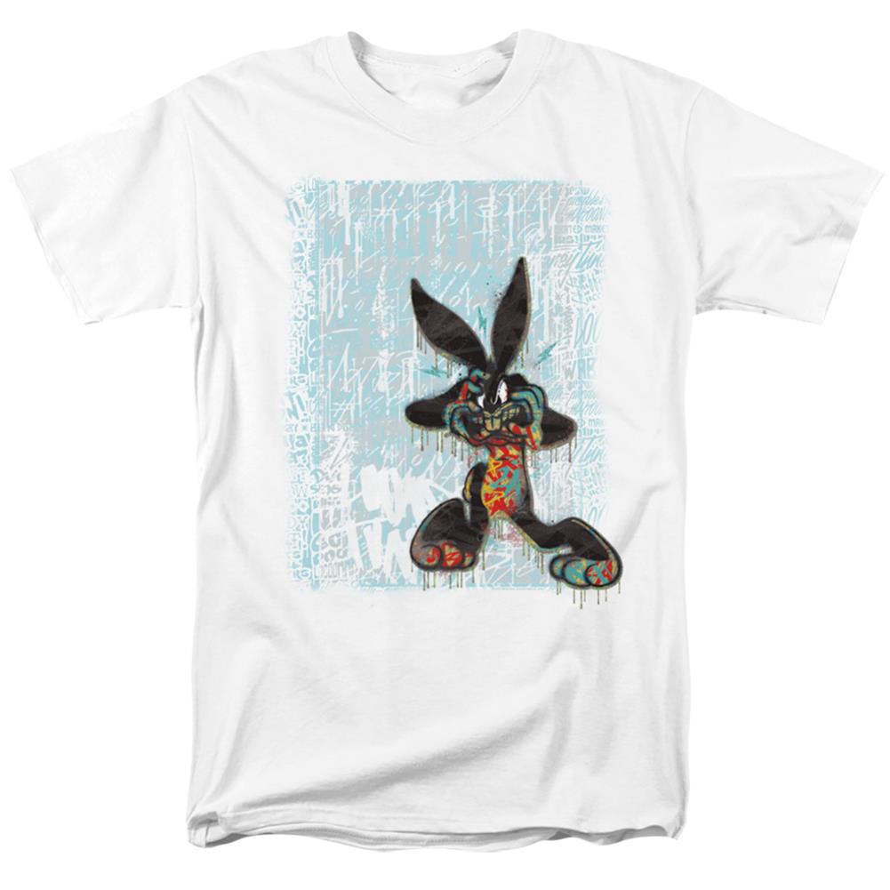 Looney Tunes Graffiti Rabbit Men's 18/1 Cotton Short-Sleeve T-Shirt