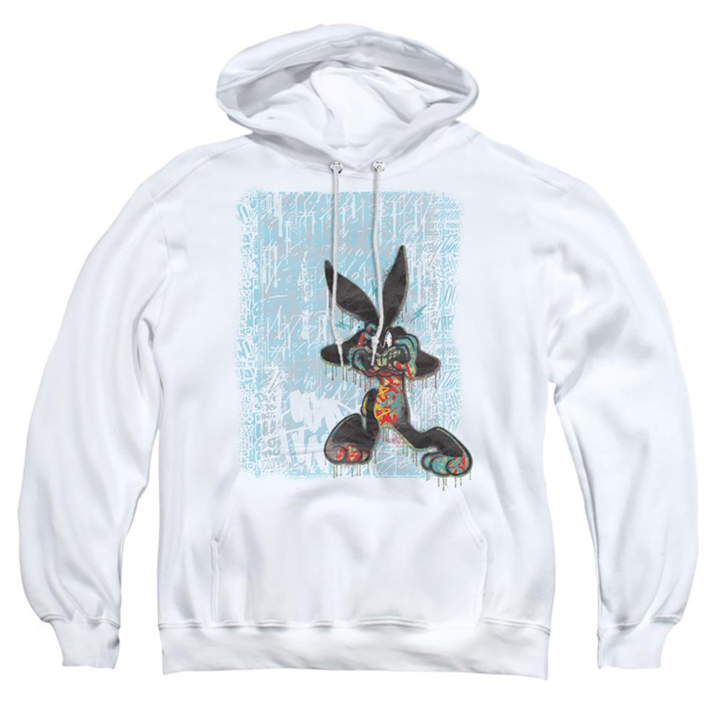 Looney Tunes Graffiti Rabbit Men's Pull-Over 75 25 Poly Hoodie