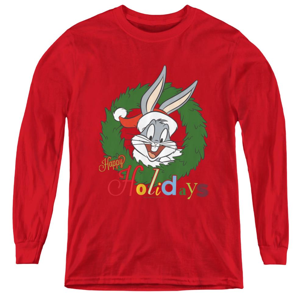 Looney Tunes Holiday Bunny Youth Long-Sleeve T-Shirt
