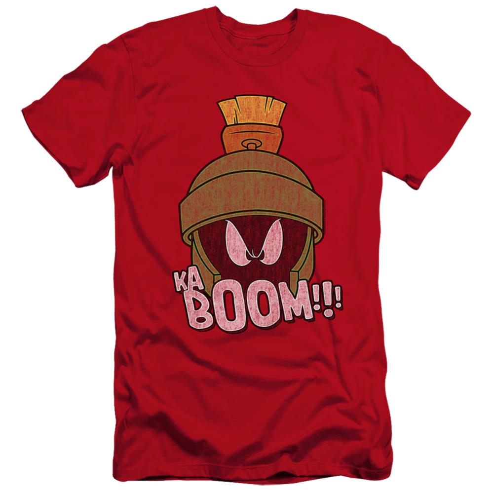Looney Tunes Kaboom Men's Ultra-Soft 30/1 Cotton Slim Short-Sleeve T-Shirt
