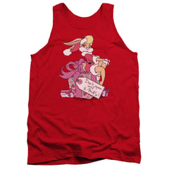 Looney Tunes Lola Present Men's 18/1 Cotton Tank Top
