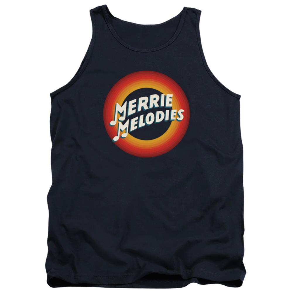 Looney Tunes Merrie Logo Men's 18/1 Cotton Tank Top